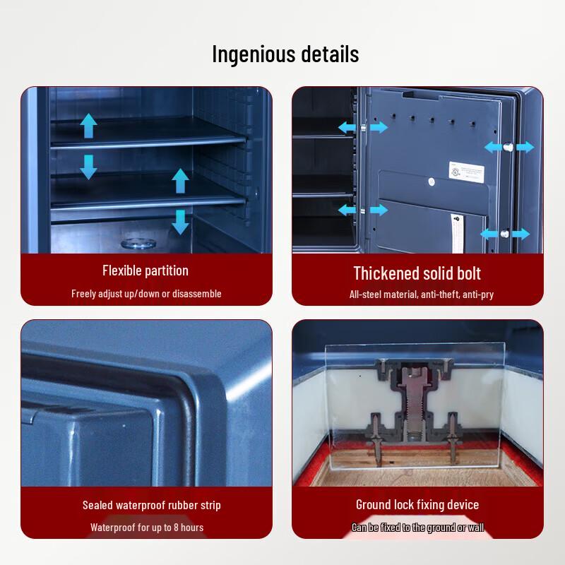 GUARDA 2092 Fireproof Waterproof Electronic Safe
