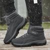Winter Boots for Men New Waterproof Leather Warm Snow Ankle Boots Women Unisex Outdoor Non-slip Work High-top Casual Shoes