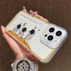 Card Slot Holder Silicone Wallet Pocket Case For Samsung S23 S24 S25 Plus iPhone 17 Air 16 14 Pro Max Oppo Reno 10 11 12 Pro Cover Clear Phone Bumper