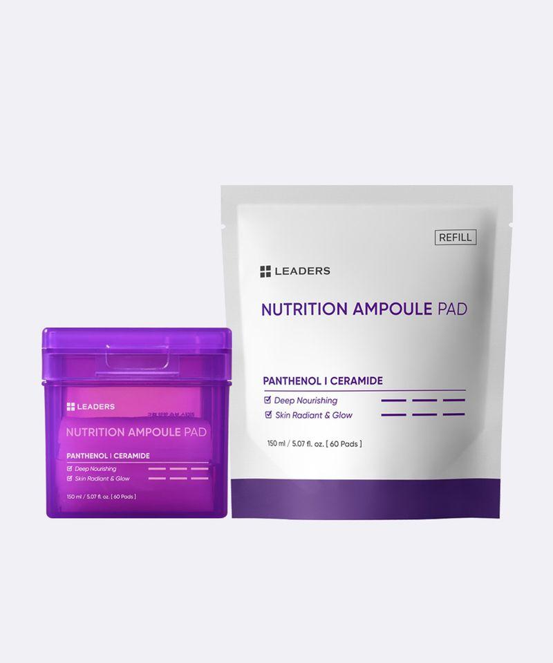 [Inner Dryness Pads][Main Product + Refill] Leaders Moisturizing Nourishing Pads 60 Sheets + 60 Sheets