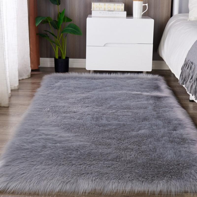 European Plush Floor Mat Suitable for Bedrooms Living Rooms Sofas Cloakrooms Various Sizes of Decorative Rugs Children's Room Game Plush Blanket