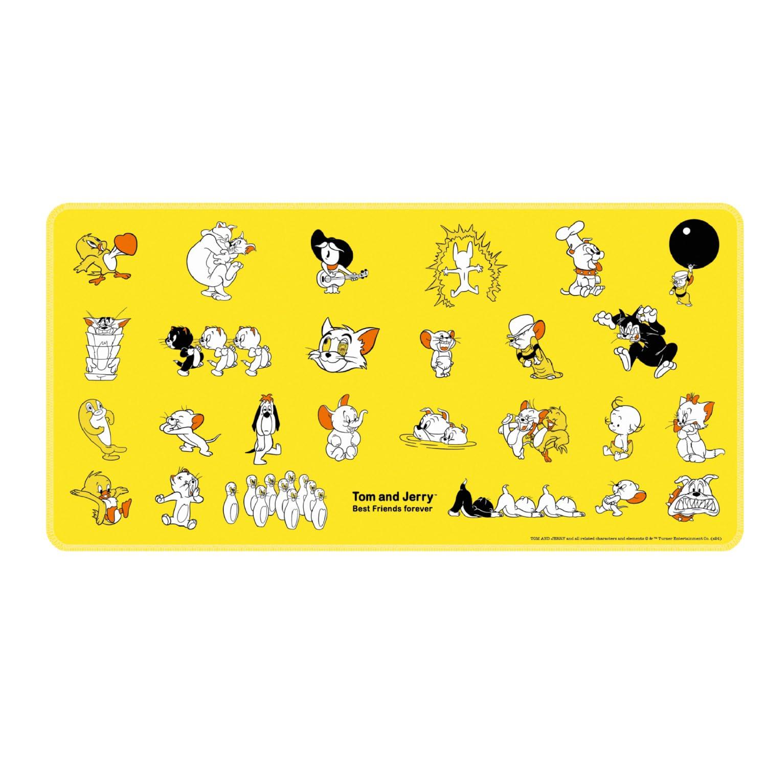 Gourmandise Tom and Jerry Desk Mat Colorful Friends TMJ-231A