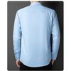 Hengyuanxiang Men's Business Casual Long-Sleeve Shirt