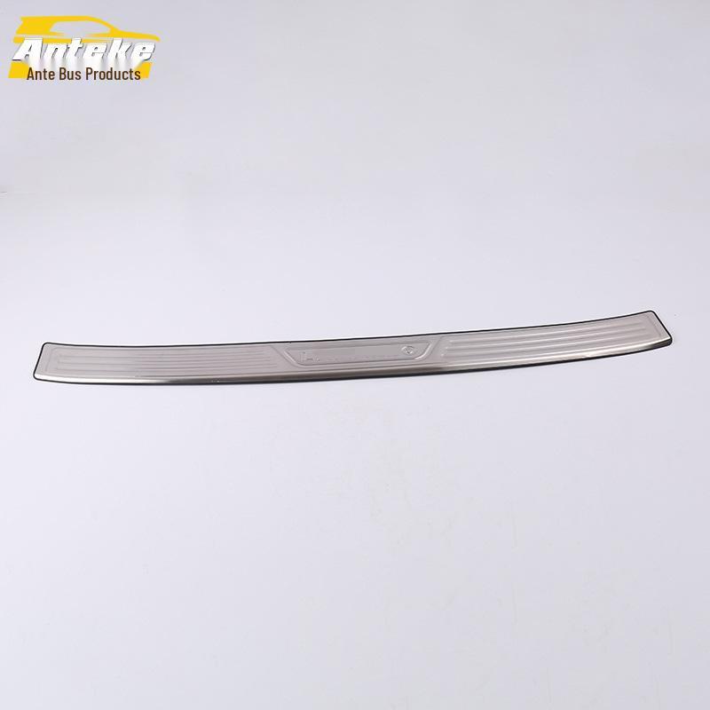 Stainless Steel Trunk Protector for 19 Lingdu: Rear Guard Plate & Tailgate Decorative Accessory
