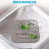 5PC Multifunctional Silicone Sink Filter with Suction Cup and Shower Drain Protector for Home Bathroom.