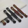 Brown Leather Handle for European Modern Cabinets and Wardrobes