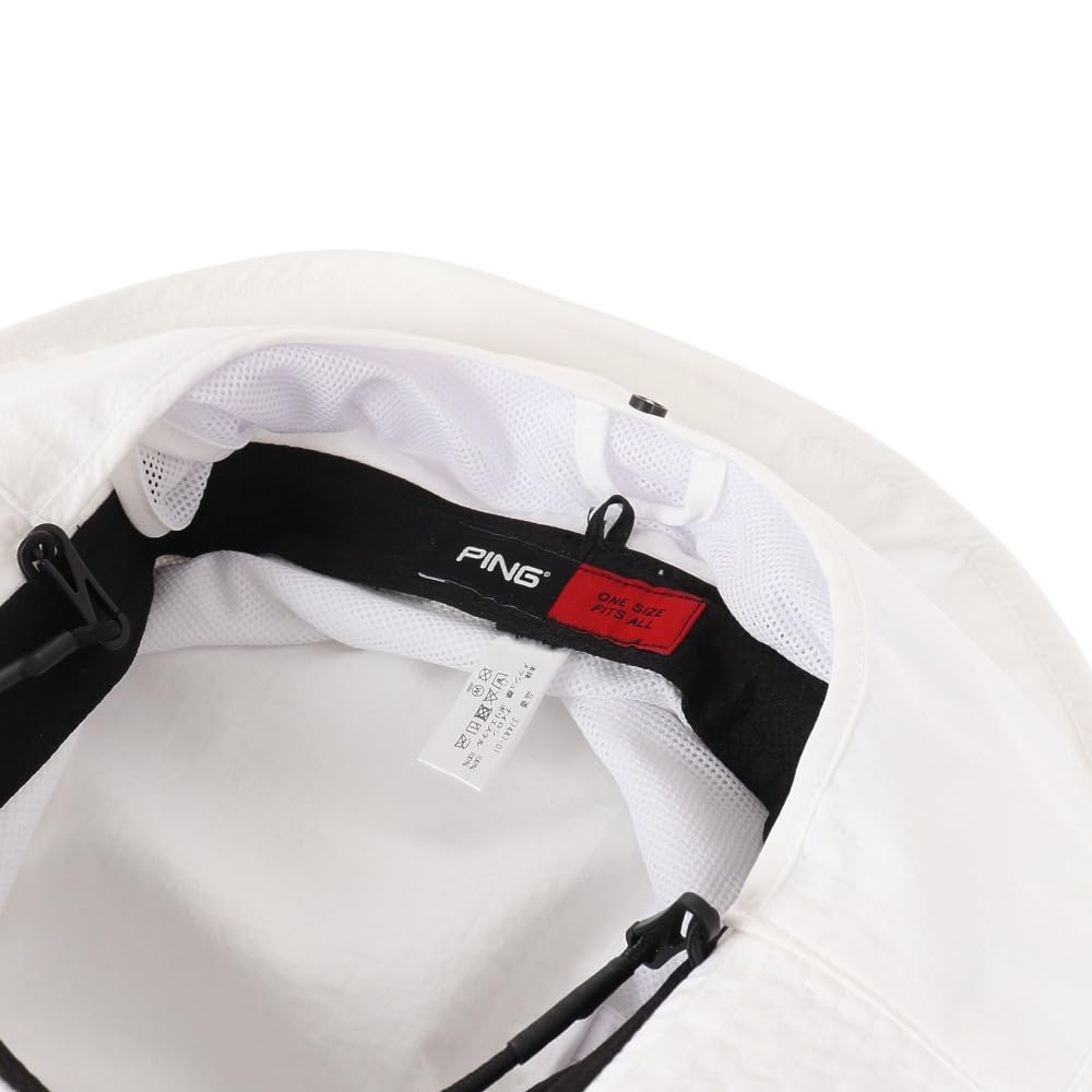 [Ping] Pălărie de golf pentru bărbați HW-P2412 PĂLĂRIE REZISTENTĂ LA APĂ Pălărie Rezistentă la Apă 37447 01WH MĂRIME UNIVERSALĂ