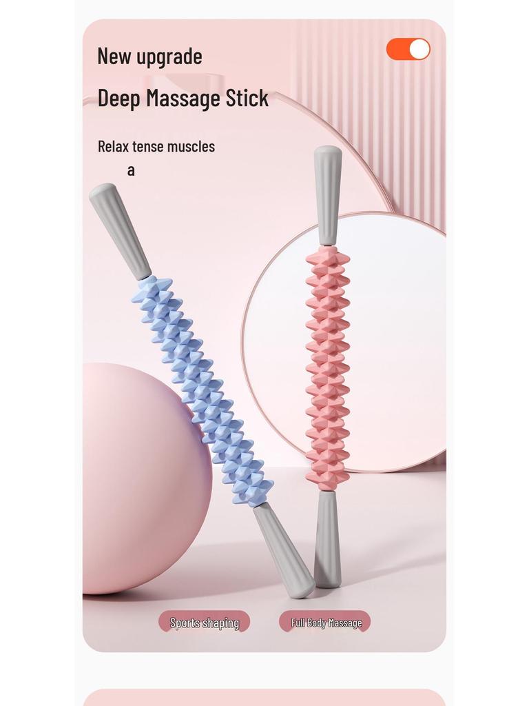 Langya Yoga Massage Roller Stick for Muscle Relaxation