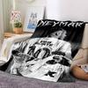 Legends Made Not Born printed flannel breathable and warm blanket, a stylish home gift, suitable for home, office and bedspread use. 15a14