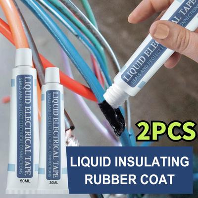 30/50ml Liquid Insulating Tape Repair Rubber Electrical Wire Cable Coat Fix Line Glue Wide Range Liquid Insulation Paste