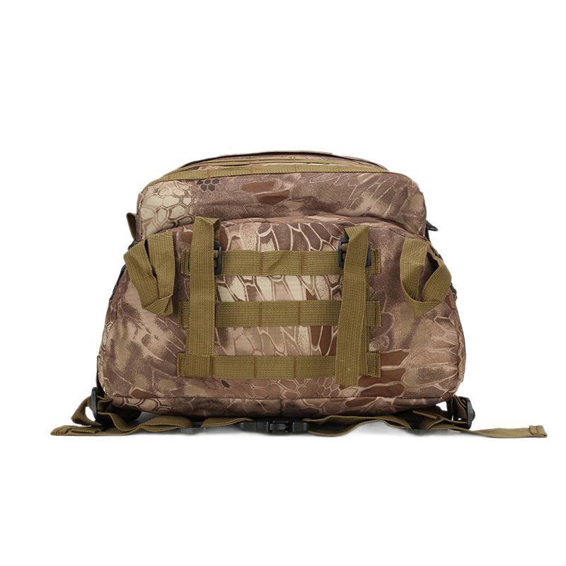 Vattentät 3D Taktisk Vandringsryggsäck för Herrar för Utomhussporter