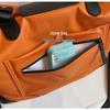 Leather Travel Bag: Large-Capacity, Cross-Body for Business, Yoga, or Commuting
