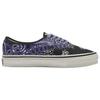 Vans Authentic 44 LX Black Purple Bandana Unisex Sneakers VN000D9NBMB