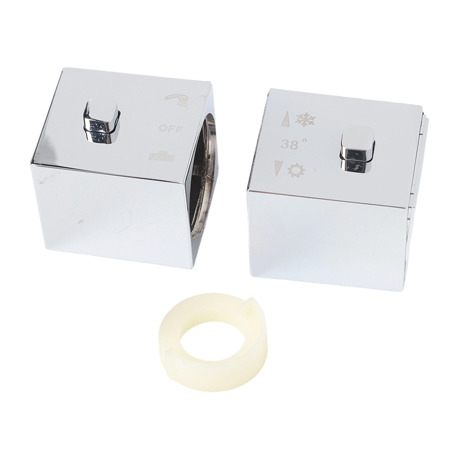 

1 пара ручек управления, запчасти для смесителей для ванны, высококачественный аксессуар для смесителя для душа