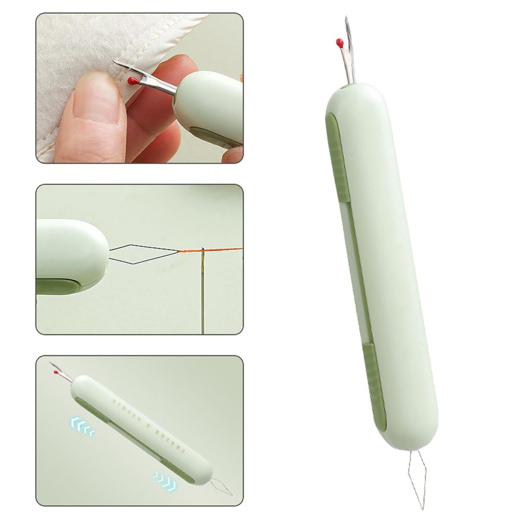 Double Ended Seam Rippers with Threader Retractable Stitching Rippers and Threader Pocket Seam Rippers Threader
