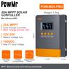 PowMr 20A 25A 30A 35A 40A 45A MPPT Solar Charge Controller for 12V 24V Lead-acid/Lithium Battery Solar Regulator Back-light LCD