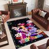 Personalized Crystal Velvet Carpet Custom Name Text,The Amazing Digital Circus Anti Slip Area Rug For Home Decoration