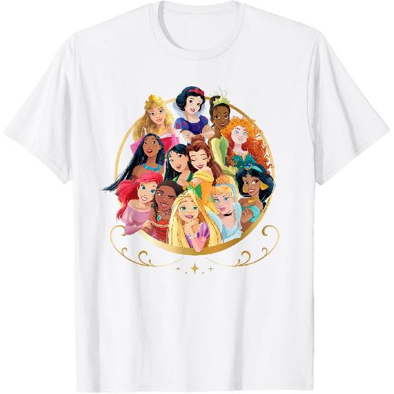 Disney Princess Royal Friends Group T-Shirt