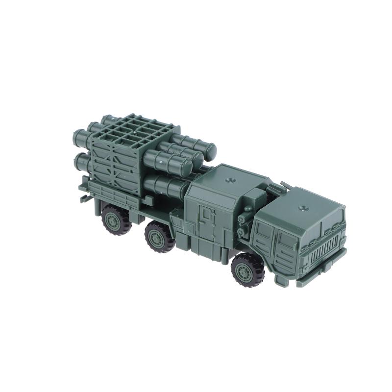 1/144 Китайский зенитно-ракетный комплекс HQ-16 4D сборная модель-шасси Песочный стол Игрушка Не требует клея 1PCS