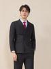 Men's Autumn/Winter Double-Breasted Suit Set - Professional Business Attire for Hotel Managers