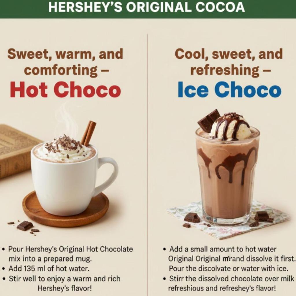 [Hershey's] Polvo de Chocolate Caliente Matcha 20g x 8 sticks