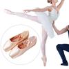 Ballerina Ballet Pointe Pink Satin Canvas for Dancing