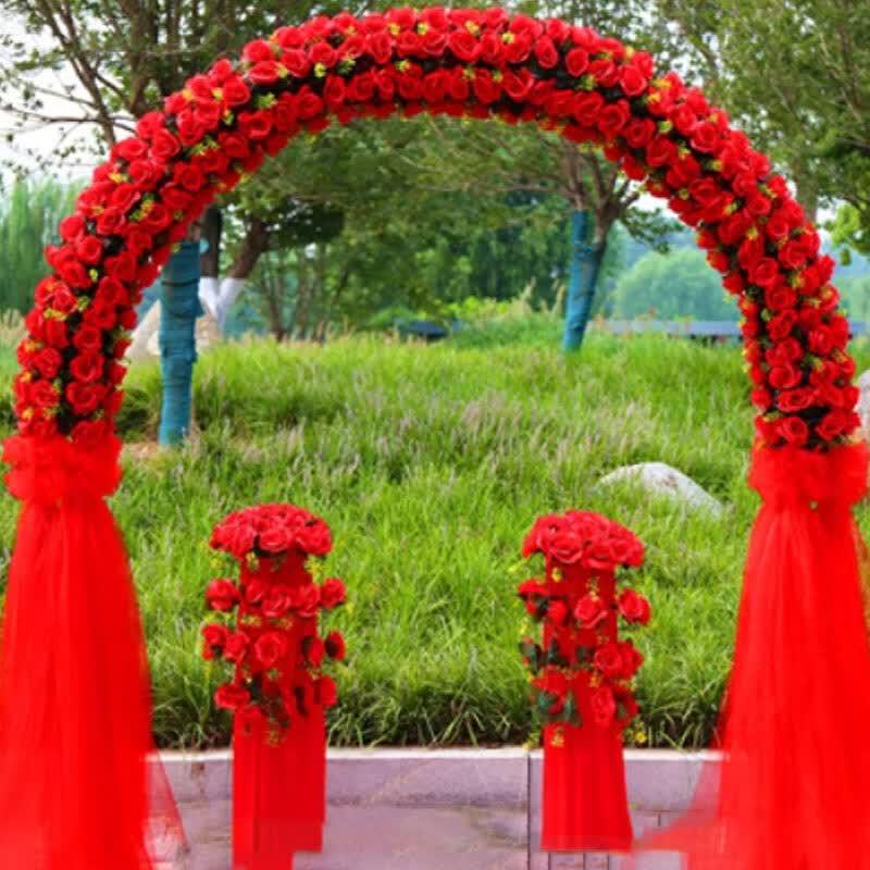 Wedding Silk Flower Arch