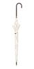 Natural Basic Long Jump 60cm [Nakaya] Women's Umbrella, Opening, Blossom, Beige,