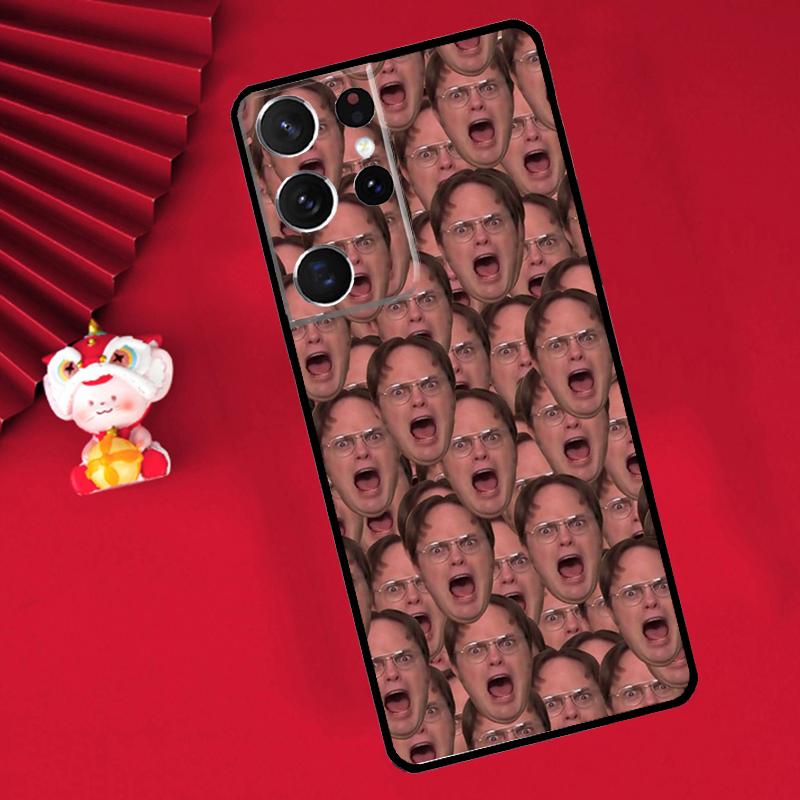 Best of Dwight Schrute Case For Samsung Galaxy S24 S23 Ultra S22 Note 10 Plus Note 20 S9 S10 S21 FE S20 FE Cover