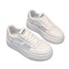Little White Shoes Women's Life Thick-soled Versatile Spring and Autumn Muffin 2025 Summer Mesh Breathable New Casual Sports Board Shoes