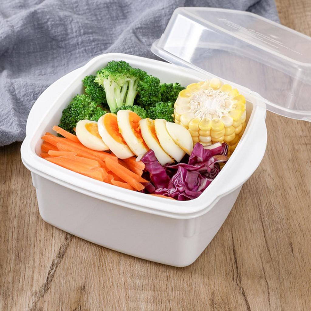 Microwave Veggie Steamer Microwave Cooker Microwave Bowls Microwave Cookware Versatile Food Container for Vegetables Fish Prep