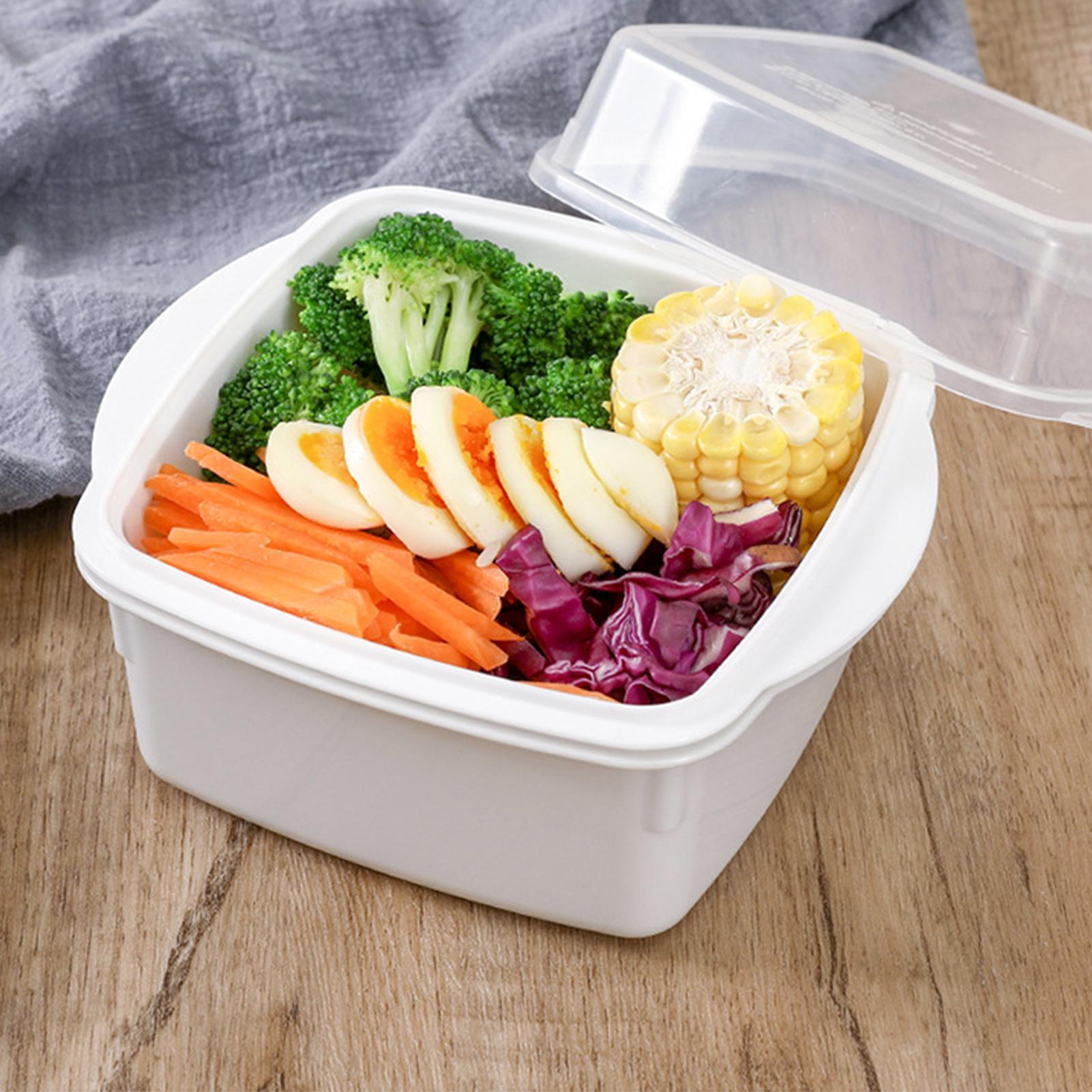

Microwave Veggie Steamer Microwave Cooker Microwave Bowls Microwave Cookware Versatile Food Container for Vegetables Fish Prep CN