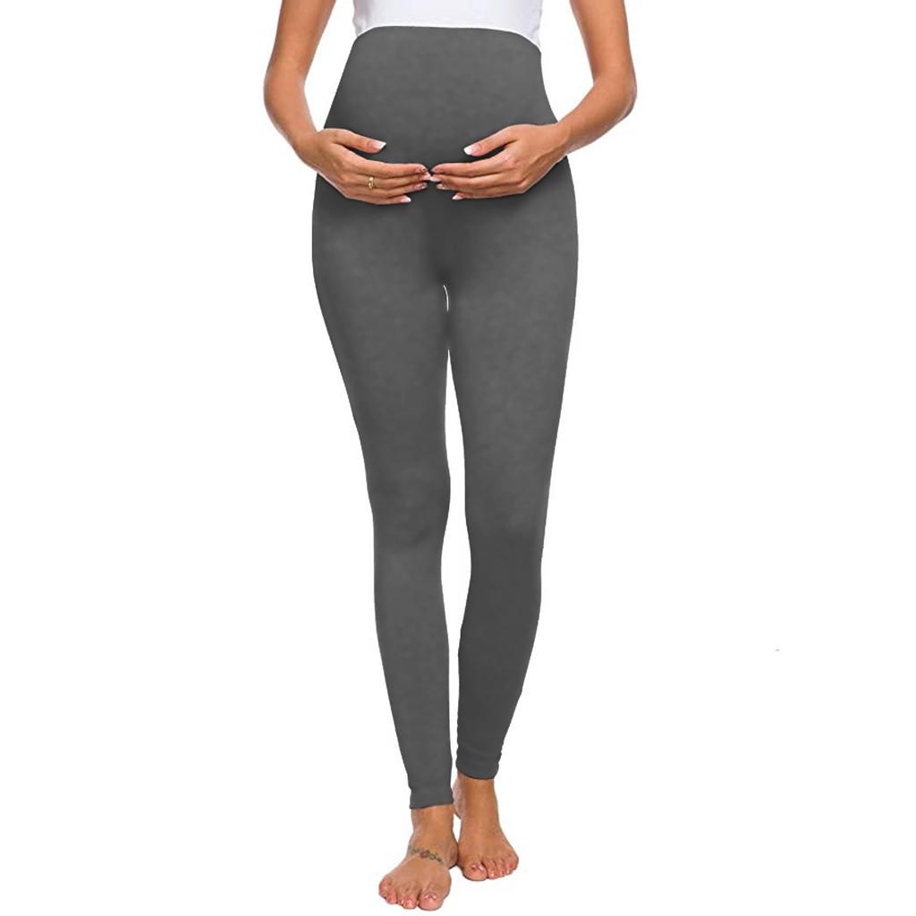 Women's Color Pregnant Women's Yoga Pants Exercise Pants Leggings