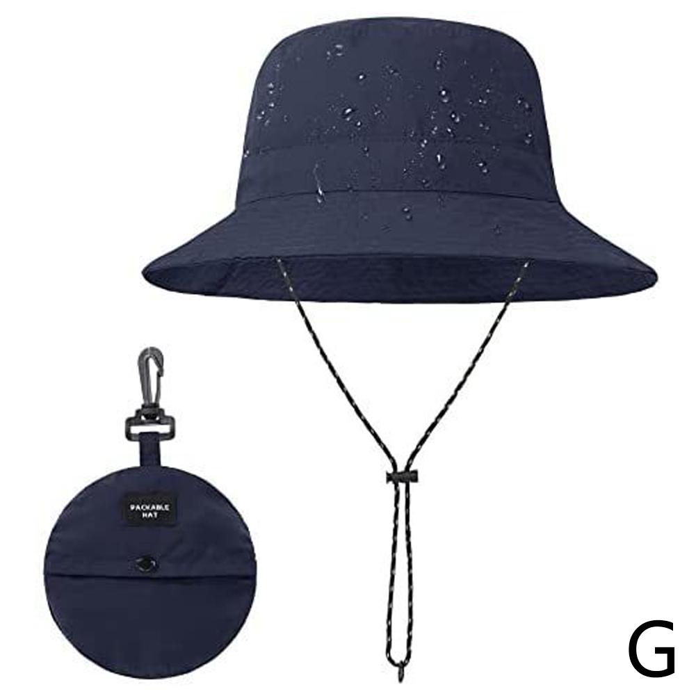 Cappello da pescatore impermeabile Cappello da pescatore estivo da donna Protezione anti-UV da campeggio Escursionismo Berretti da alpinismo Cappello da esterno Panama da uomo