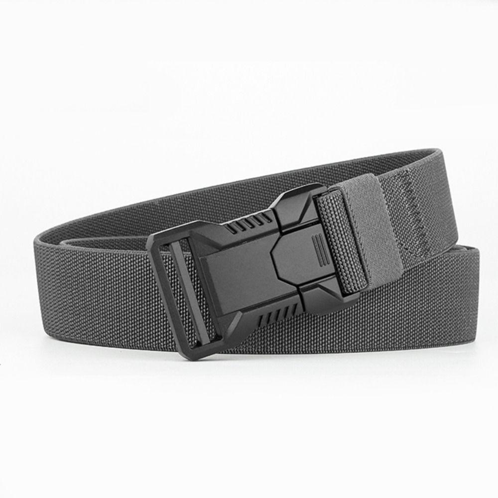 Zinc Zinc Alloy Buckle Canvas Belt Adjustable Waist Belts Durable Jeans Waistband Outdoor