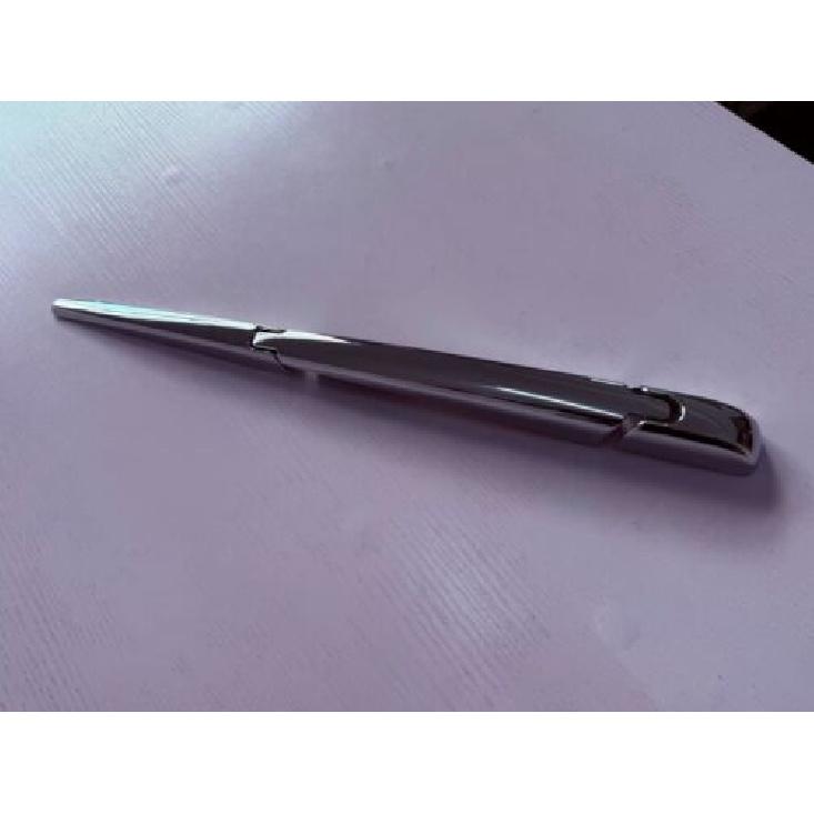 3x ABS Chrome Rear Window Wipers Cover Trim For 2024-2025 Toyota Prado LC250