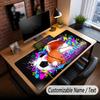 Decorative Artwork Theme Custom Mouse Pad Personalized With Name Text Customized Desk Mat For Office Home Decor