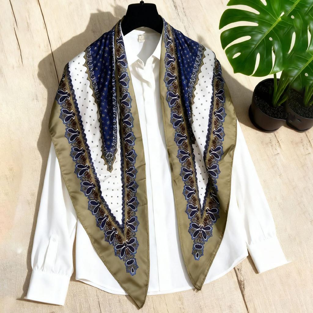 Spring and summer printed skirt women's triangle towel skirt curtain decorative belt towel stacked short skirt fart curtain new fashion