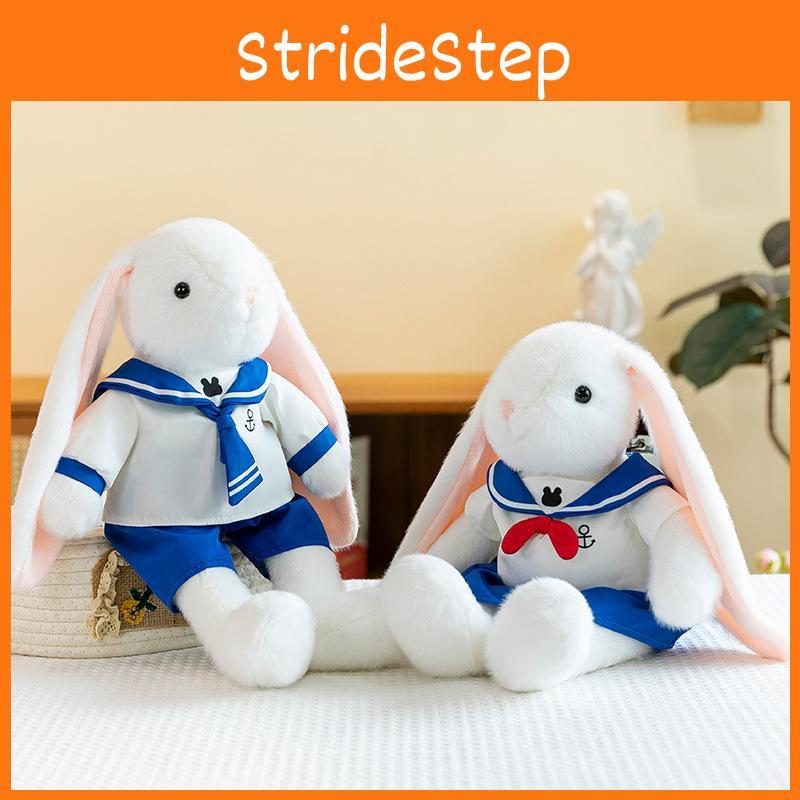 Navy Rabbit Cartoon Sailor Uniform Animal Stuffed Plush Toys Doll Birthday Gift