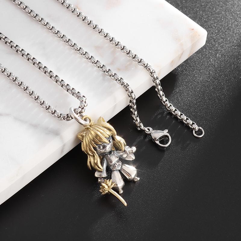 

Модное ретро ожерелье с подвеской в ​​виде крыльев ангела в форме сердца для мужчин и женщин, романтические модные ювелирные изделия, подарки, оптовая продажа AL20434-Gold