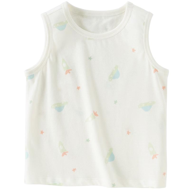 DAVE&BELLA Kids Summer Printed Knitted Vest