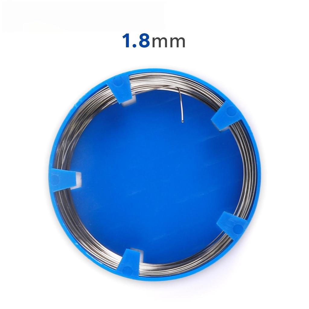 Zahnmedizinischer Edelstahl-Bogenzahn 50g Rolle Für Kieferorthopädische Zahnspangen Runde Metalllinie Zahnmedizin Chirurgische Instrumente 0,5-1,8 mm