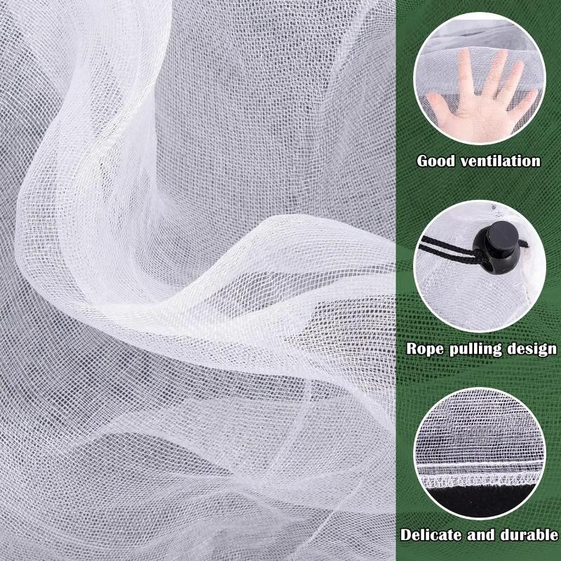 Housse Filet Anti-Insect pour Arbres Fruitiers Conçue Pour Protéger les Plantes des Ravageurs Oiseaux dans le Jardin Convient Pour Fruits Légumes Protection des Cultures