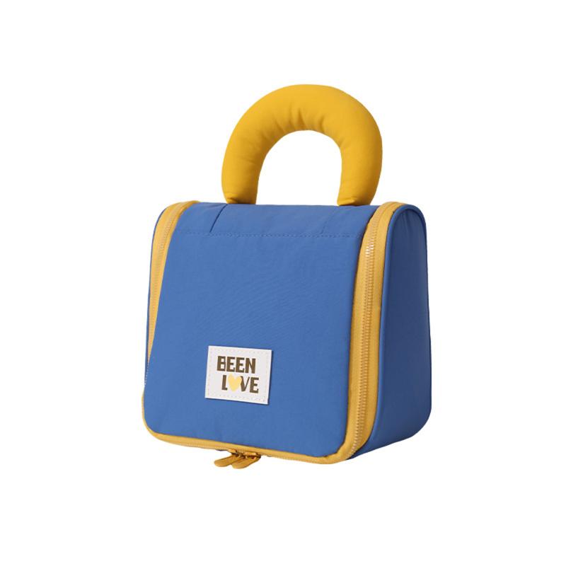 

Hanging Toiletry Bag For Women Travel Makeup Bag Cosmetic Organizer Toiletries Bag For Travel Size Essentials Accessories синий