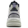 Skechers Sport Lifestyle Series Comfortable Versatile High-Top Casual Shoes Women Sneakers White Gray 168022-WGY