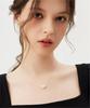 Pearl Necklace for Crystal Venetian For Comes with Gift Box [Hothrty] Women, Pearl, Pearl, Chain, Hypoallergenic, Weddings, Funerals, Adjustable,
