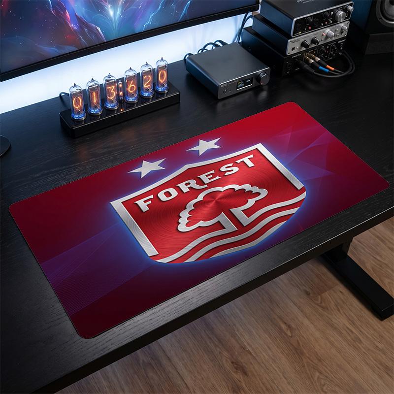 Tappetino per Mouse Grande Stampa Calcio Nottingham Forest, Tappetino Esteso Antiscivolo per Scrivania da Gioco per Ufficio Casa