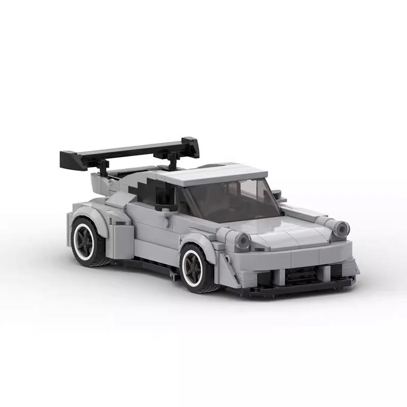 Toy Car Building Blocks MOC Treasure Season 911RWB Classic Speed Sports Car Model Children's Gift
