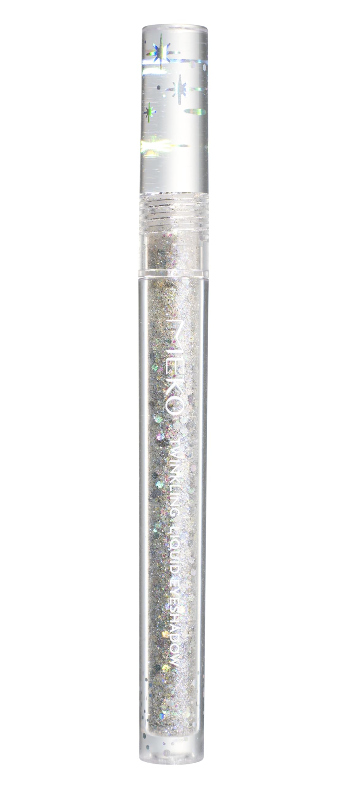 

Liquid eyeshadow 02 silver серебряный