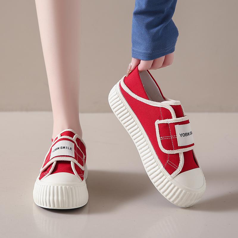 Maternity shoes spring and summer outer wear feet puffy loose soft sole white canvas shoes